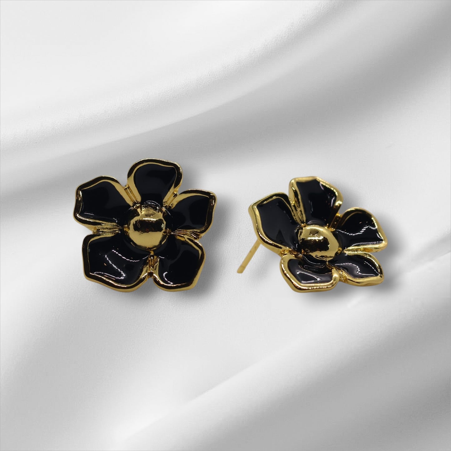 The Floral Earrings (Gold)