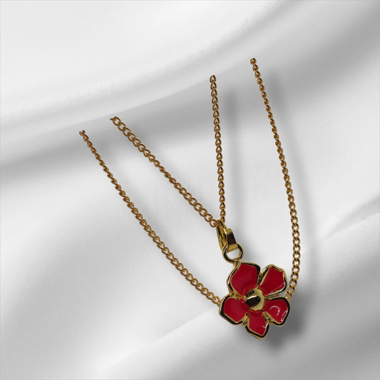 The Floral Necklace (Gold)